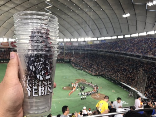 野球場でビール飲みまくる奴wwwwwwwwwwwwwwww