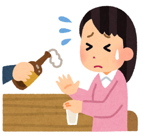 「お酒一滴も飲めない」ってよく言うけど 	