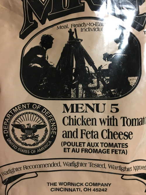 アメリカの軍用食料たべるよー 	