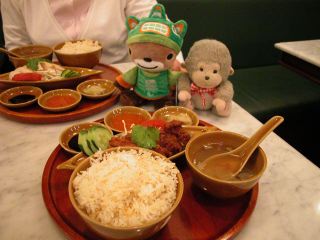 揚げチキンライス