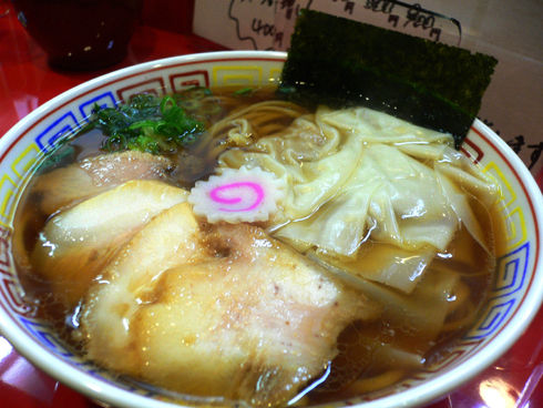 ワンタン麺