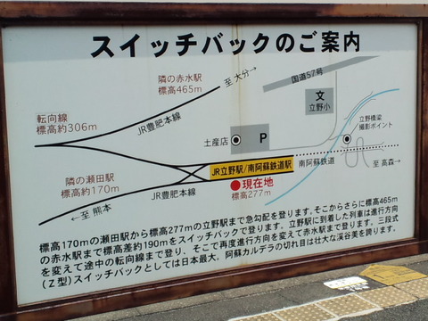 立野スイッチバック