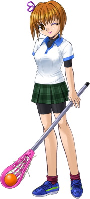 絢夏のラクロスユニフォーム