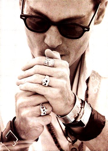 ジョニーデップ LAMF バンダナリング ジョニーデップ LAMF バンダナリング