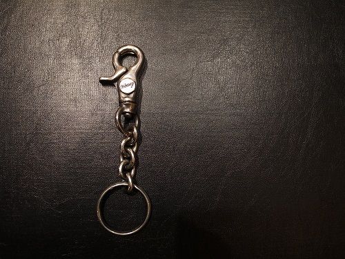 HEAVY KEY-CHAIN. : CHARCOAL*GREEN BLOG NEWS