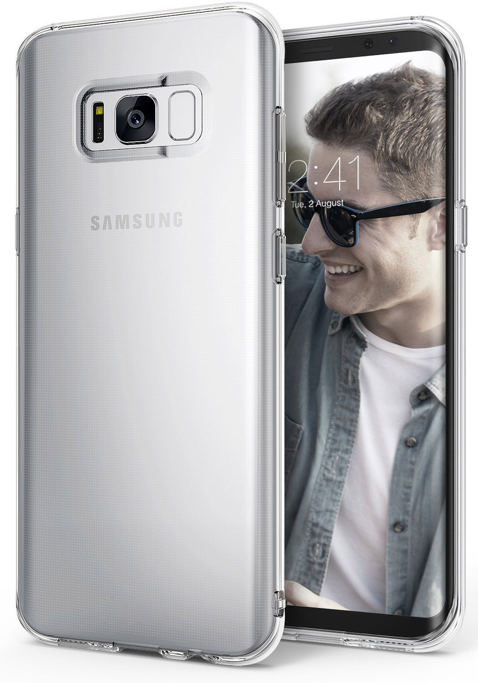 Fitwhiny Galaxy S8 S8 Plus用 クリア ケース クリアカバー発売中です スマホケース タブレット ケース カバー