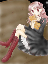 少女とくま