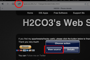 View Source for Safari