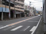 ゆうがた 店前の通り