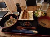 ウミノマチ アジフライ&シラス丼
