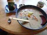 ははは 豆乳ほうとう