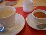 コーヒーとデザート