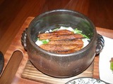 土鍋ごはん 煮アナゴの炙り