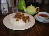 GOATEE なすとひき肉のカレー