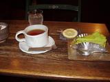 釉 紅茶と抹茶ケーキ