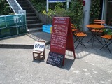 cafe cococara メニュー看板