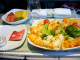 エアカナダ機内食