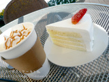 新羅免税店の屋上カフェ