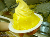 パイナップルソフトクリーム