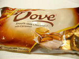 キャラメル入りDOVEチョコ