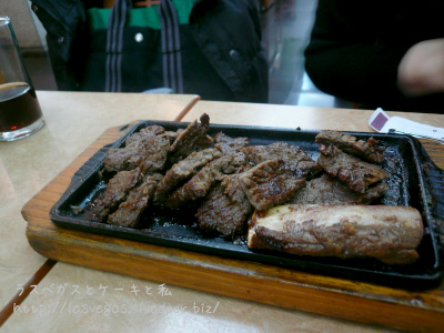 カルビ定食