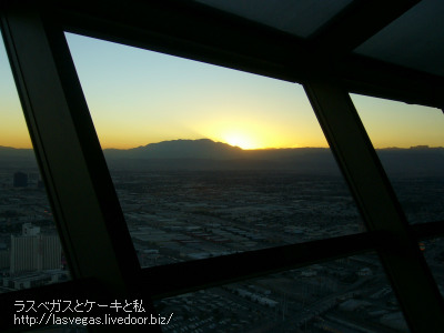 沈む夕日