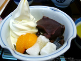 クリームあんみつ