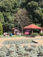 足湯場(ハーブ園)