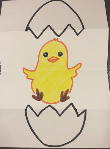 ☆卵から飛び出す☆ひよこのしかけ絵の作り方【工作】 : ベビー