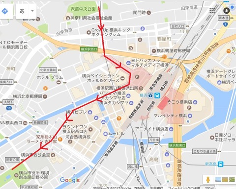 88回メーデーデモコース