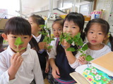 見て!いい香りだよ