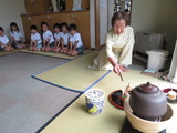 お茶のお道具の説明