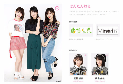 【AKB48G】じゃんけん大会でスポンサーが付いてる「ユニット」があるんだけど?