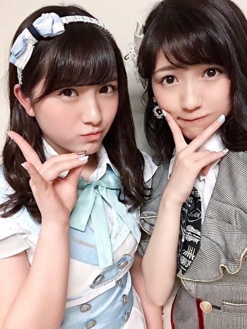 【朗報】まゆゆがなーにゃとの美しすぎる2ショット画像を公開!【渡辺麻友・大和田南那】