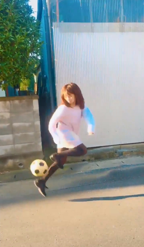【NMB48】磯佳奈江のリフティング動画が普通に凄い