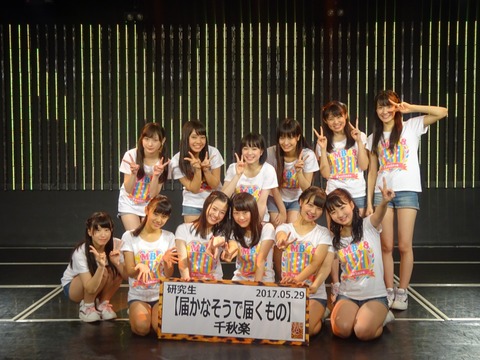 【朗報】NMB48の5期生がお披露目から1年経過しても誰一人卒業していない件