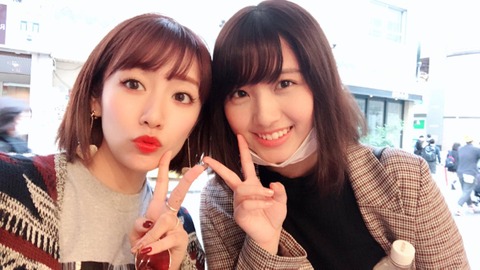 【元AKB48】たかみなとなーにゃが偶然の再会!!!【高橋みなみ・大和田南那】