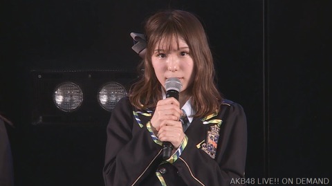 【AKB48】小嶋菜月、卒業発表。8月いっぱいで活動終了