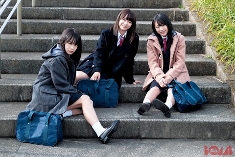 【AKB48】チーム8高校3年生トリオ坂口渚沙、横山結衣、倉野尾成美のグラビアが至高