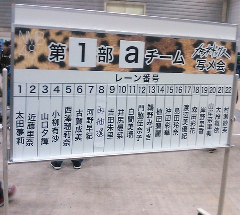 【NMB48】前作割れ回避のために禁断のなんば式写メ会を復活