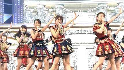 NHK石原「紅白歌合戦でAKB48のサプライズを事前に知ってたのは渡辺麻、指原、横山、向井地の4人だけ」