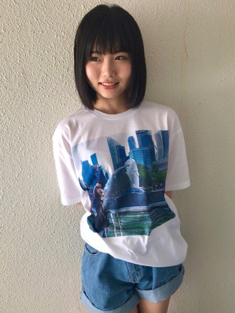 【悲報】HKT48秋吉優花、公式グッズＴを握手会で着たら「それ自分で作ったの？」とファンに聞かれる