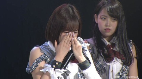【悲報】りぃちゃん、劇場公演にて卒業発表【NMB48・近藤里奈】