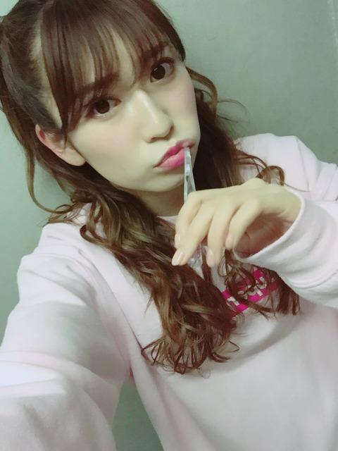 【NMB48】吉田朱里「裸眼すっぴんだと私の目はこんな感じ」