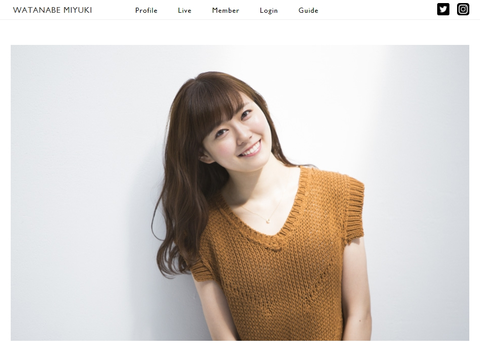 【再始動】みるきーの公式サイトキタ━━━(゚∀゚)━━━!!【渡辺美優紀】