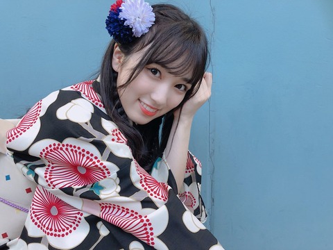 【朗報】HKT48矢吹奈子のTwitter自撮り浴衣画像ファボ数、選抜でダントツトップ！