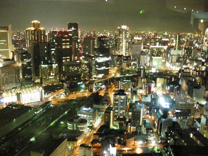 梅田スカイビル 夜景