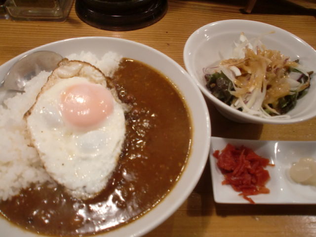 めんだ(吉祥寺)牛すじカレー