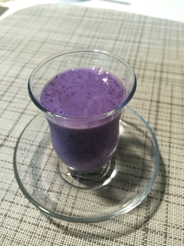 麹のブルーベリーシェイク