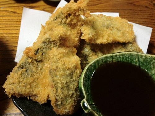 鯵フライ